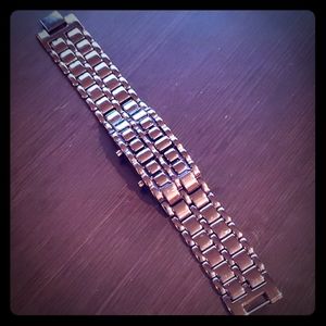 Black Chrome digital Watch